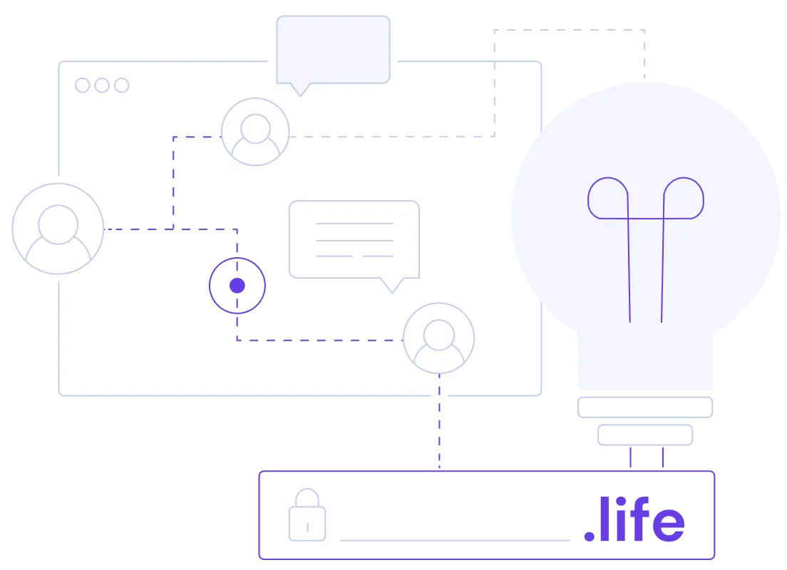 Inspire Connections and Joy With .life Domain Names